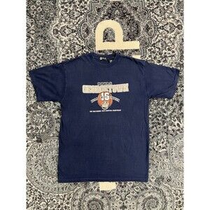 Vintage Y2K  Gear For Sports Georgetown Hoyas NCAA Sweet 16 Tshirt Size L Navy